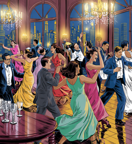 Soirée dansante interclubs EPGV 2026 organisée par GV Plaisir et Forme Breuillet - 12 juin 2026