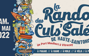 La rando des Culs salés - Randonnée nautique, pédestre et cycliste de Port Maubert à Vitrezay -  le 28 mai