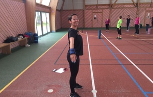 Cours de gymnastique pendant l'été