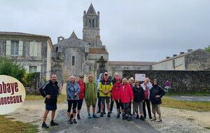 marche du 26/07/2023 - Abbaye de Sablonceaux -  chemin des prêtres.
A la rencontre d'une bonne pluie bénite sur le chemin des prêtres