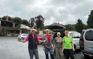 Il y avait même des rayons de soleil derrière les nuages