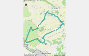 Marche du dimanche - sur inscription uniquement - Moulin du Fâ - Talmont - Arces + pique-nique