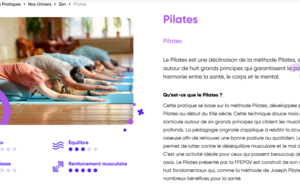 Cours de pilâtes