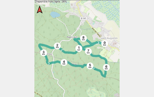 marche rapide / sportive du mercredi - sur inscription uniquement - St Augustin - Forêt