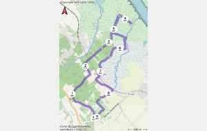 marche du dimanche - sur inscription uniquement - Breuillet - BMX - Coulonges - La Seudre et retour