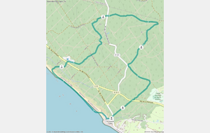 marche rapide / sportive du mercredi - sur inscription uniquement - St Palais - le Flandre - La Borne à Gravaude