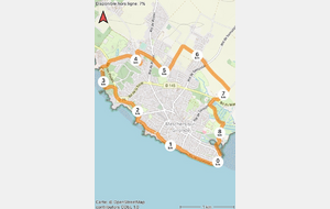 marche rapide / sportive du mercredi - sur inscription uniquement - Meschers - Arnèche - les Vergnes - retour ville