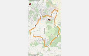 marche rapide / sportive du mercredi - sur inscription uniquement - Breuillet - Le Montil - Taupignac - le bois du Breuil