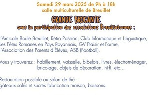 Grande Brocante - Bergonié - Tous unis contre le cancer