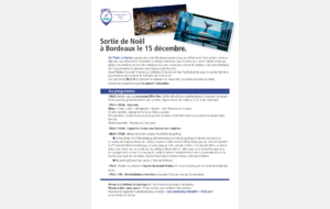 Sortie de Noël à Bordeaux