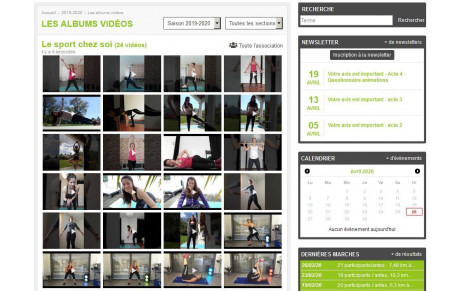 Le sport chez soi - 3 nouvelles vidéos pour garder la forme