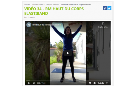 La 34ème vidéo est en ligne
