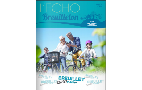 On parle de nous dans l'écho breuilletons n° 101 - juin 2021
