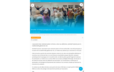 On parle de nous dans le Littoral - 13/01/2026