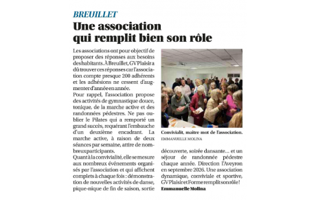 On parle de nous dans le Sud-Ouest du 06 mars 2026