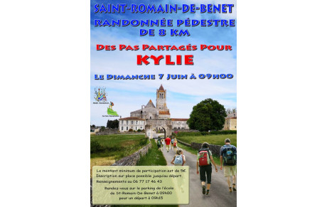 Marche solidaire - Des pas partagés pour Kylie