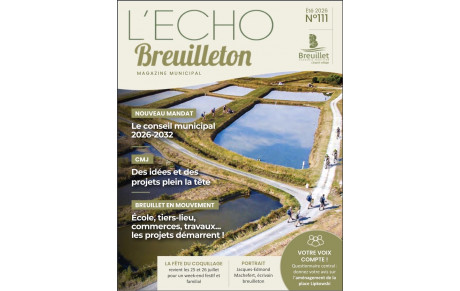 On parle de nous dans l’écho breuilleton  n°111 - été 2026