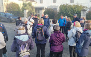 marche du 09/11/2015 - St Fort sur Gironde - Tour de Beaumont - Port Maubert