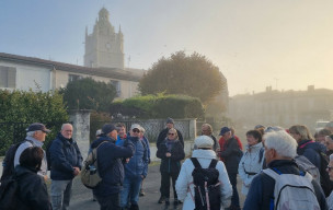marche du 09/11/2015 - St Fort sur Gironde - Tour de Beaumont - Port Maubert
