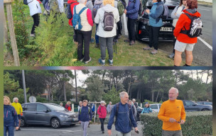 marche du 12/11/2025 - St Georges de Didonne - Fort - Maison Jaune - Plage Suzac