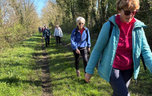 marche du 15/03/2026 - Beurlay - Les Grandes Maisons sous le soleil