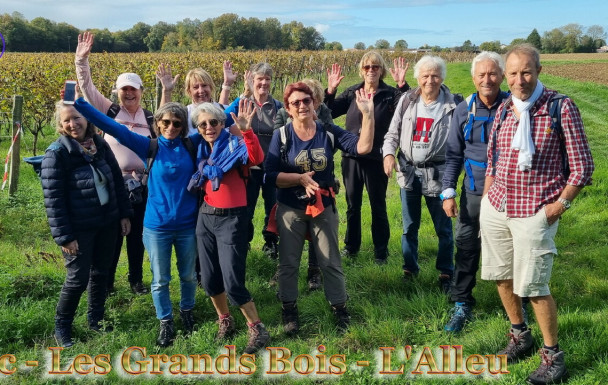marche du 26/10/2025 - Thézac - Les Grands Bois - L'Alleu