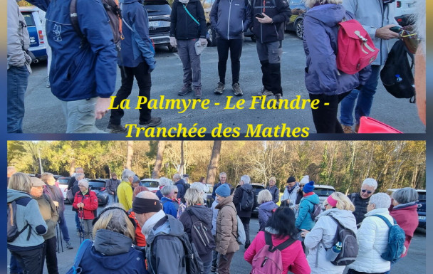 marche du 26/11/2025 - La Palmyre - Le Flandre - Tranchée des Mathes