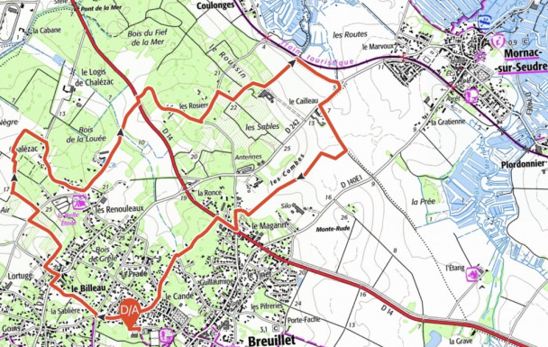 Marche du 21/01/2026 - Breuillet - Les Combes - Coulonges - Chalezac